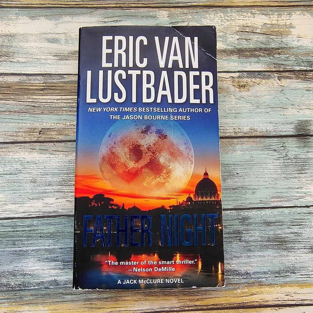 Father Night by Eric Van Lustbader 2013 Paperback Jack McClure Thriller Novel